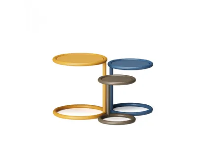 Tavolini con top in HPL Rim Side Table di Infiniti