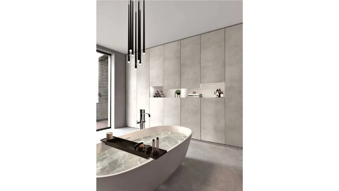 Armadio da bagno in gres porcellanato Milestones di GF Interiors