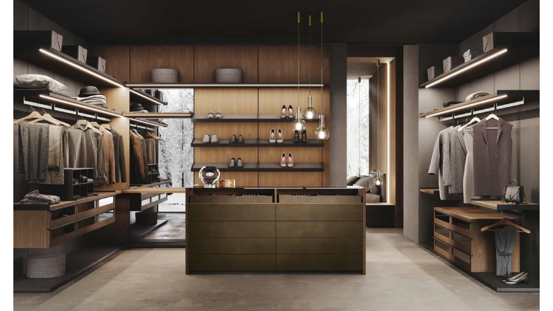 Cabina Armadio Walking 02 di GF Interiors