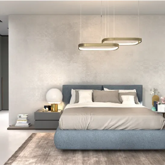 Letto in tessuto Eclipse di GF Interiors