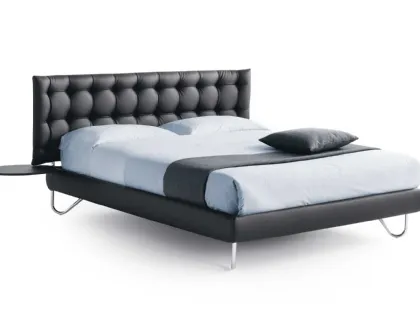 Letto imbottito Hug 05 Low di Noctis