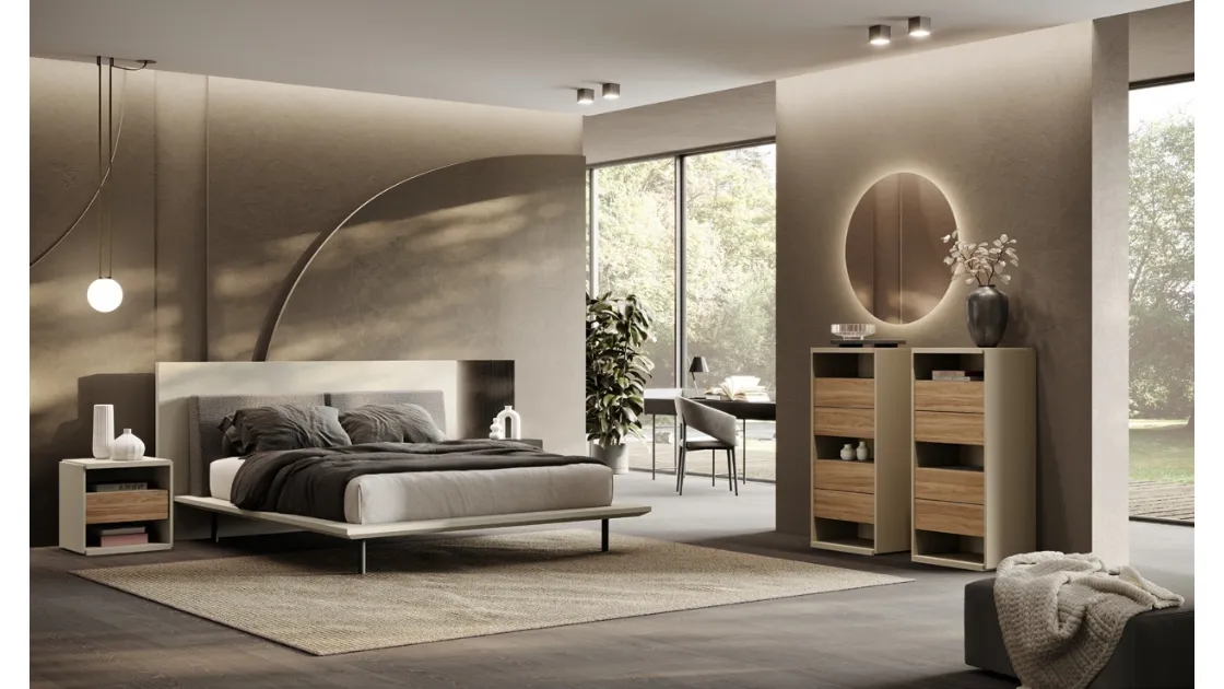 Letto Soulwave Laccato di GF Interiors