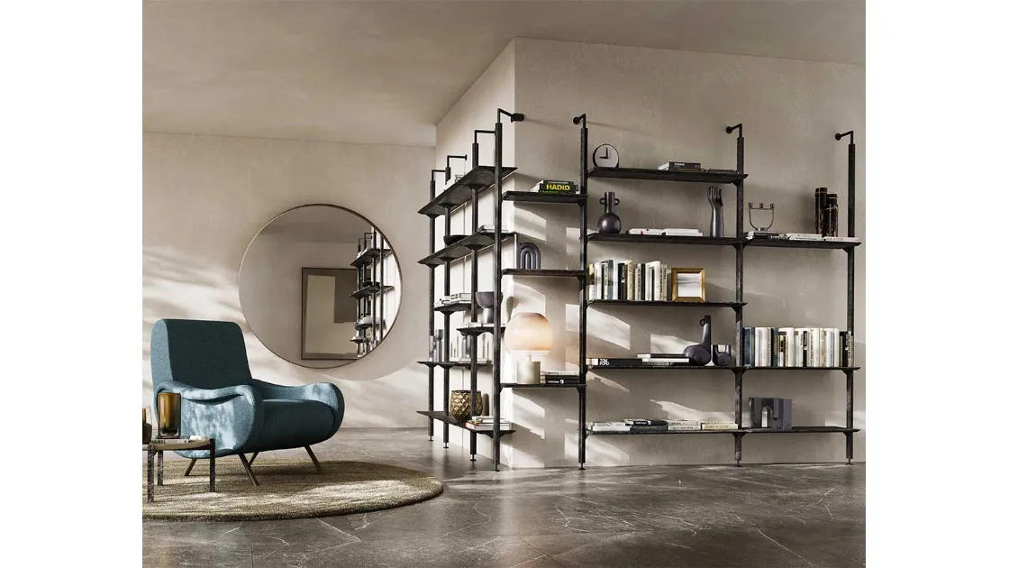 Libreria componibile Octagon di Pacini e Cappellini